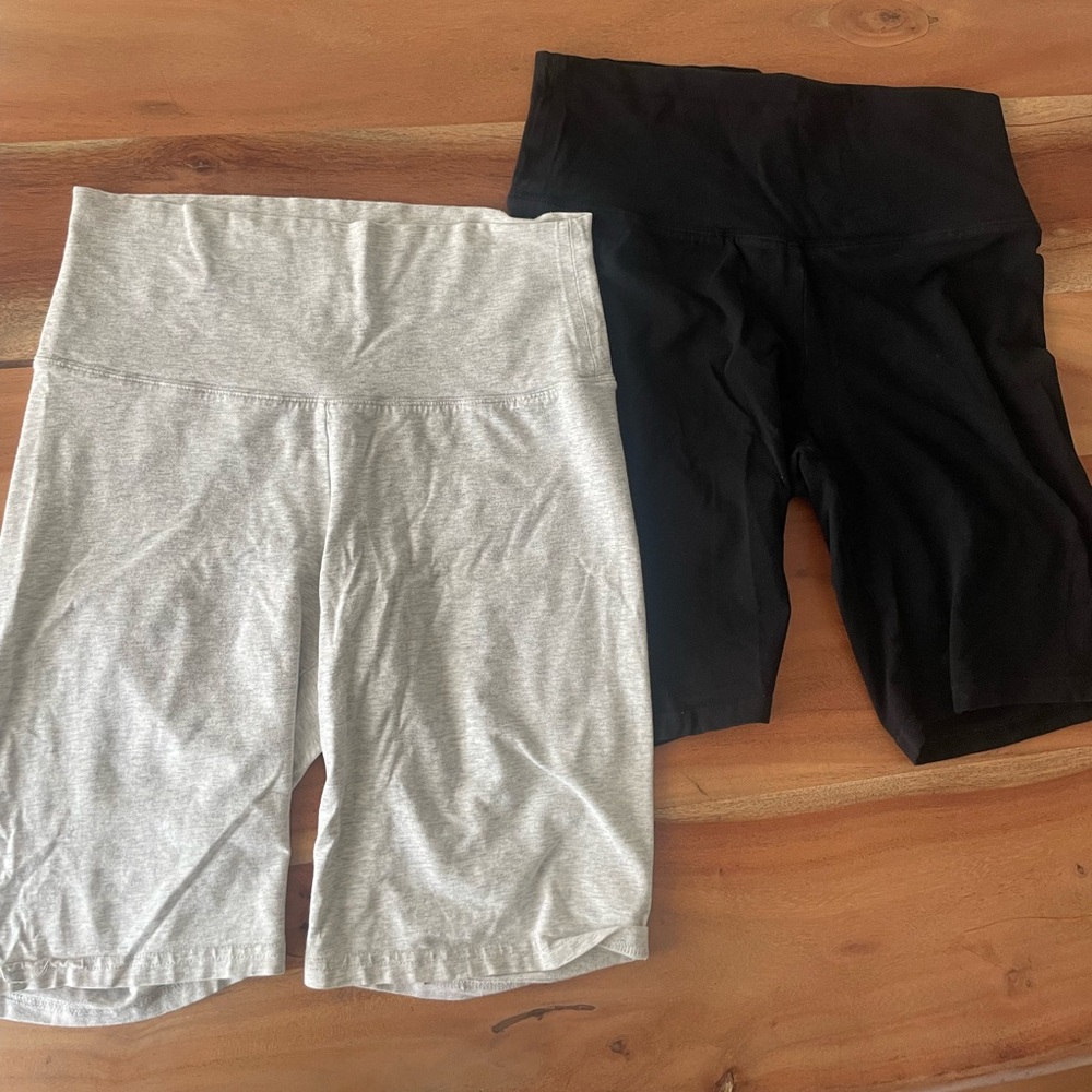 TNA bike shorts x 2